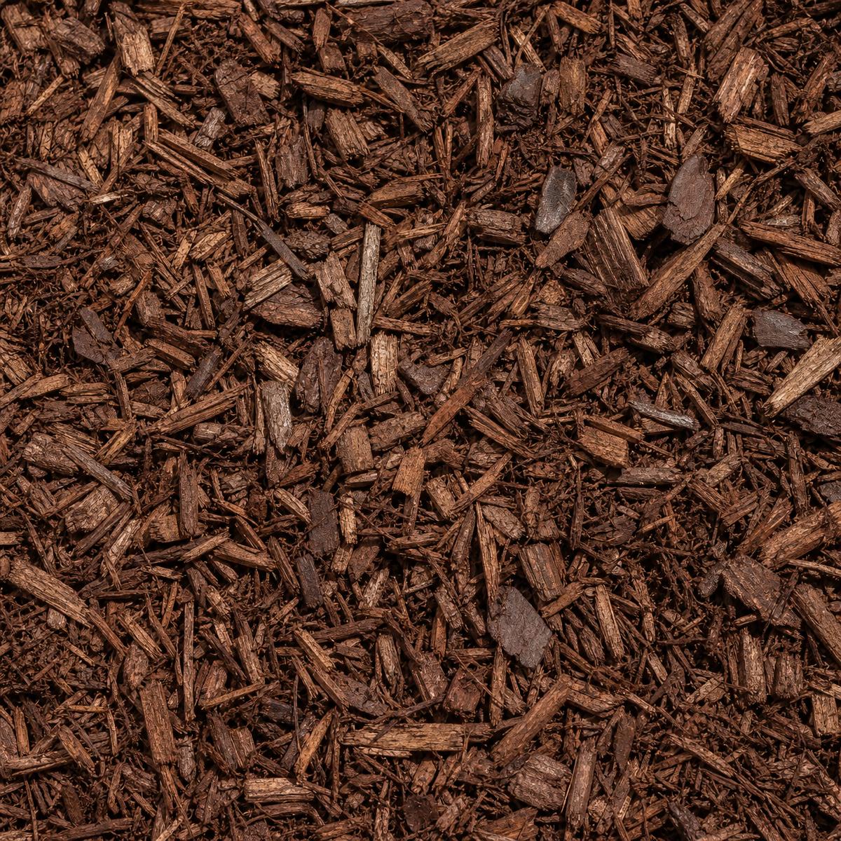 Brown Mulch delivered in bulk by Yard Drop