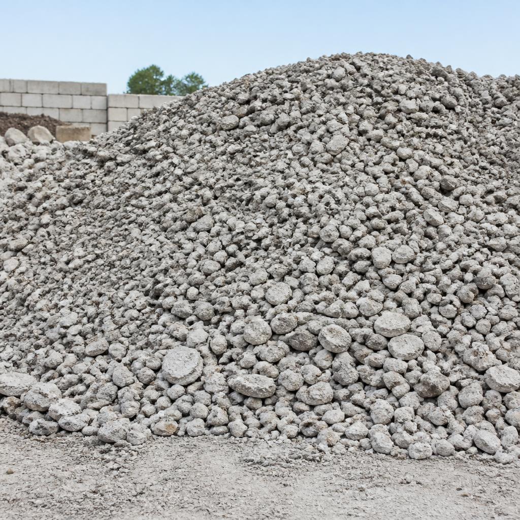 Crushed Concrete delivered in bulk by Yard Drop